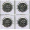 Image 2 : Set of 4 Saskatoon Trade Dollars depicting transportation.