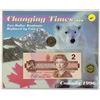 Image 1 : 1996 Changing Times: Two Dollar Banknote Replaced by Coin set. Uncirculated.