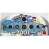 Image 1 : Canada 2001 Year Set. One of each denomination plus a Maple Leaf Mint Medal. Housed in its original 