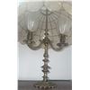 Image 3 : Brass Table Lamp with Capiz Shell Shade