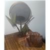 Image 7 : Agate Bookends, Petrified Wood Specimen, Metal Plant Decor, and Magnifier