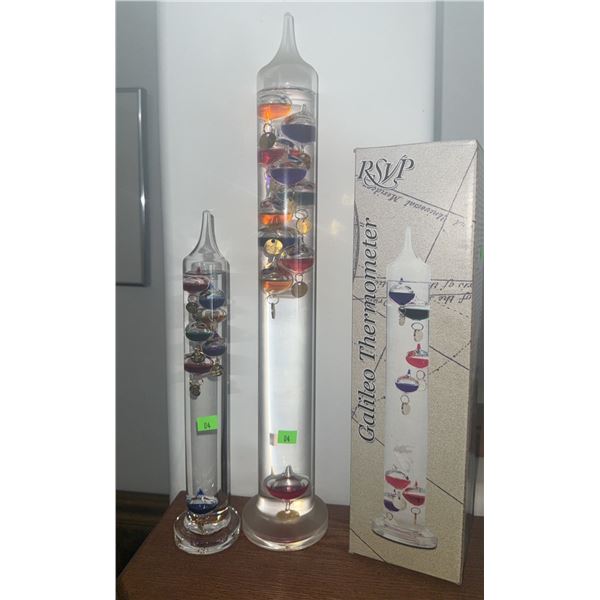 RSVP Galileo Thermometer Pair with Original Box