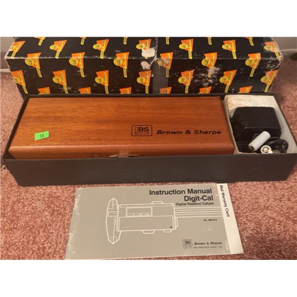 Brown & Sharpe Digit-Cal Digital Readout Caliper Set