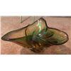 Image 5 : Trio: Wood Carving, Glass Bowl, and Frog Figurine