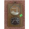 Image 2 : Seth Thomas Barometer Thermometer and Edmonton Souvenir Hygrometer