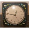 Image 4 : Decorative Lot With Glass Candlesticks, Westclox Clock, Metal Jar, Goose Brush