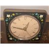 Image 5 : Decorative Lot With Glass Candlesticks, Westclox Clock, Metal Jar, Goose Brush