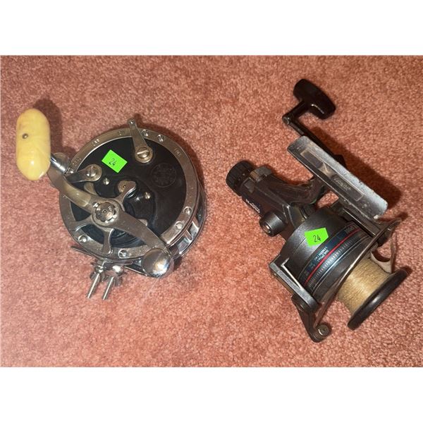 Penn No. 49 Super Mariner and Daiwa SK4050 Fishing Reels