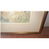 Image 2 : Jack Kamikura Signed Watercolour Print Geese In Flight Framed