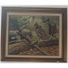 Image 2 : Framed Wildlife Painting Signed by Gene N. Bundy
