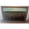 Image 1 : Custer's Last Fight Anheuser-Busch Print in Frame