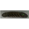 Image 2 : 2 Decorative Brass Vases and 8 Brass Coasters