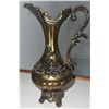 Image 4 : 2 Decorative Brass Vases and 8 Brass Coasters