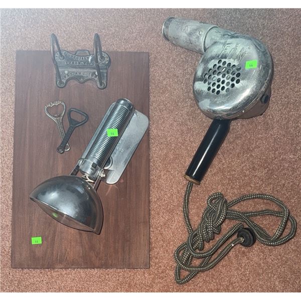 Vintage Electrical Items and Bottle Openers
