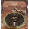 Image 3 : Brunswick Floor Model Wind-Up Phonograph with Cabinet
