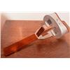 Image 1 : Stereoscope Viewer with Metal Hood and Wooden Handle