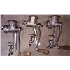 Image 5 : 5 Manual Cast Iron Food Grinders and Choppers