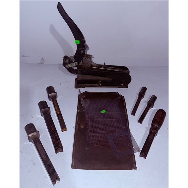 Handheld Heavy Duty Stapler, Woodworking Gouges, and Drafting Tools