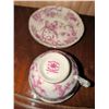 Image 11 : English Bone China Teacup and Saucer Sets, 5 Pieces