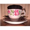 Image 12 : English Bone China Teacup and Saucer Sets, 5 Pieces