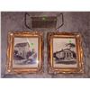 Image 1 : Framed Black and White Ontario Mill Prints and Metal Toast Rack
