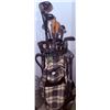 Image 3 : Two Golf Club Sets with Bags, Carts, and Headcovers