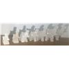 Image 5 : White Stone Elephant Figurine Set with Seven Miniatures
