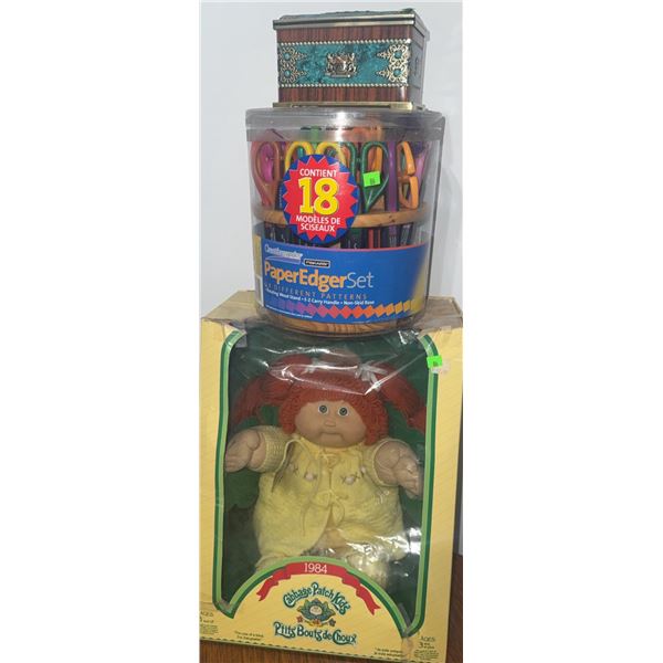 Cabbage Patch Kids Doll 1984, Fiskars Paper Edger Set, Decorative Trinket Box