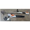 Image 1 : Stihl FSA 57 Cordless String Trimmer and BGA 57 Blower Set with Charger and Accessories