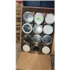 Image 3 : Mason and Preserving Jars with Lids Various Sizes