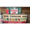 Image 5 : Mason and Preserving Jars with Lids Various Sizes