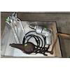 Image 4 : Hand Tools and Barn Jacks Including Drill Oil Cans and Beekeeping Smoker