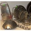Image 3 : Kitchen Utensils and Bakeware Lot with Mixing Bowls and Measuring Cups