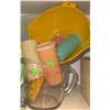 Image 5 : Kitchen Utensils and Bakeware Lot with Mixing Bowls and Measuring Cups