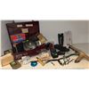 Image 2 : Vintage and Everyday Items Lot with Suitcase