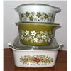 Image 2 : Pyrex Mixing and Casserole Dish Set with Lids, Various Patterns