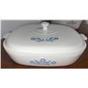 Image 3 : CorningWare Blue Cornflower Casserole Dishes and Pyrex Yellow Mixing Bowls