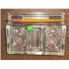 Image 4 : Four Items: Pyrography Wood Owl Plaque, Wooden Mantel Clock, and more