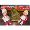 Image 1 : 2 Boxes Walt Disney Candles, 2 Chef Dolls, and Grand Piano Music Box