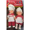 Image 2 : 2 Boxes Walt Disney Candles, 2 Chef Dolls, and Grand Piano Music Box