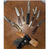 Image 2 : Folding and Fixed Blade Knives Including Eric Frost, Stainless, Case