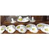 Image 1 : Royal Standard 'Wild Rose' Tea Set with Six Trios and Candle Holders