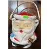 Image 3 : Santa Claus Ceramic Cookie Jar and Shaker Set, Japan Marked