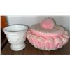 Image 6 : Decorative Soaps, Ceramic Frog Figurines, Lady Remington Shaver, Bath Accessories