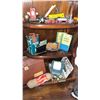 Image 1 : Collectible Desk Items, Razors, Ledgers, Dice, and Tools