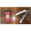 Image 5 : Collectible Desk Items, Razors, Ledgers, Dice, and Tools
