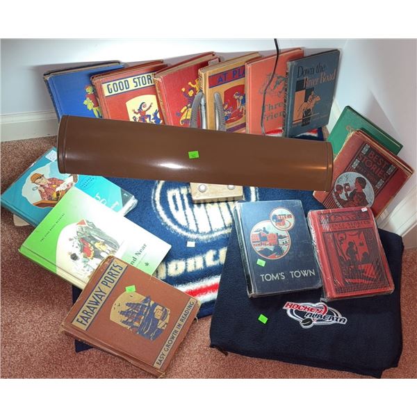 Edmonton Oilers Blanket, Cabbage Patch Kids Tin, and more