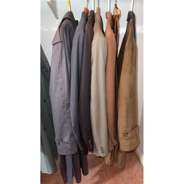 Men's Suits and Outerwear Lot, Mix of Brands Including Jones New York, Oakton, Tallia, Eaton