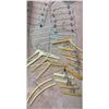 Image 4 : Towels, Textiles, Hanging Hamper, and Mixed Hangers Lot