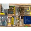 Image 5 : Wood Slabs and Hardware Organizer Box Lot